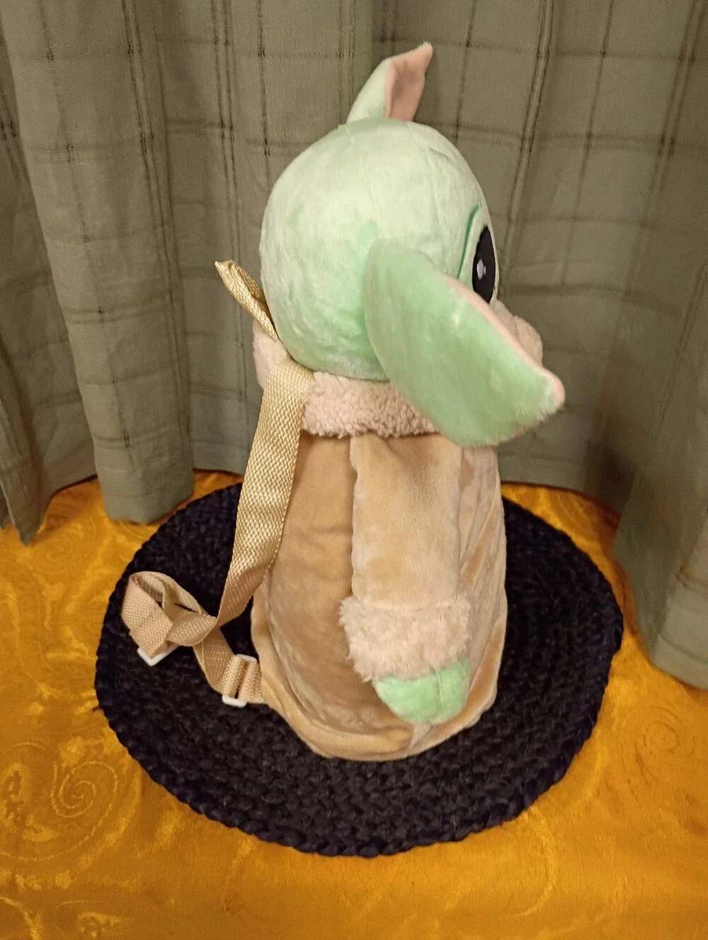 Mandalorian The Child Baby Yoda Grogu Plush Backpack